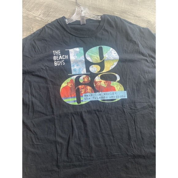 Vintage Other - Vintage Beach Boys 1968 Wake: The Friends Sessions The World t shirt Size 5X
